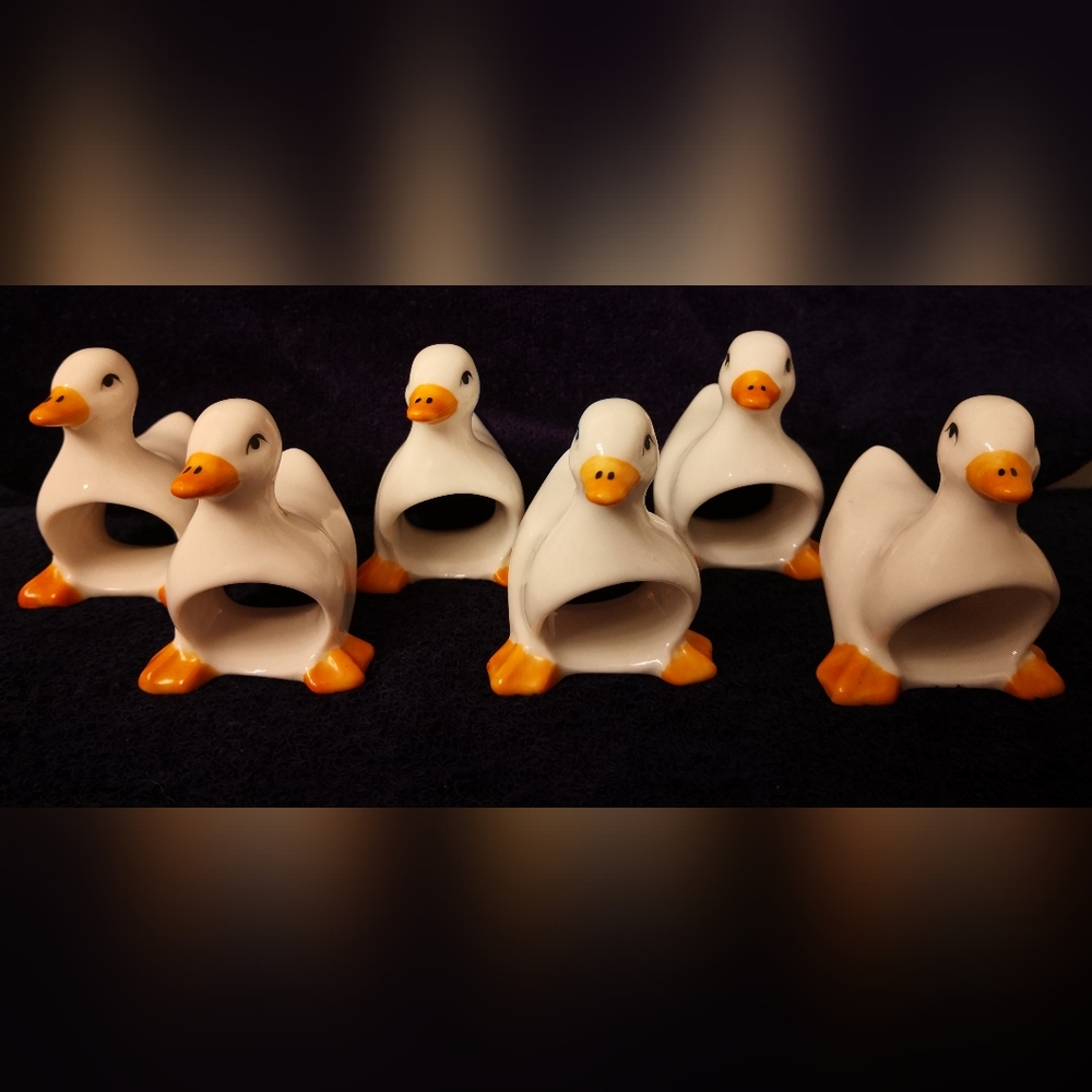SALE Duck Napkin Rings - Picture 16 of 16